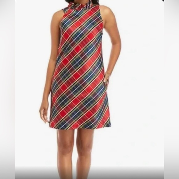 crown & ivy Dresses & Skirts - Crown & Ivy NEW Tartan Plaid Holiday Dress